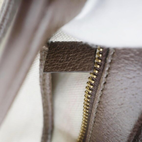 Gucci Mini Jumbo GG Canvas Crossbody Bag Beige 696075 - Picture 10 of 12